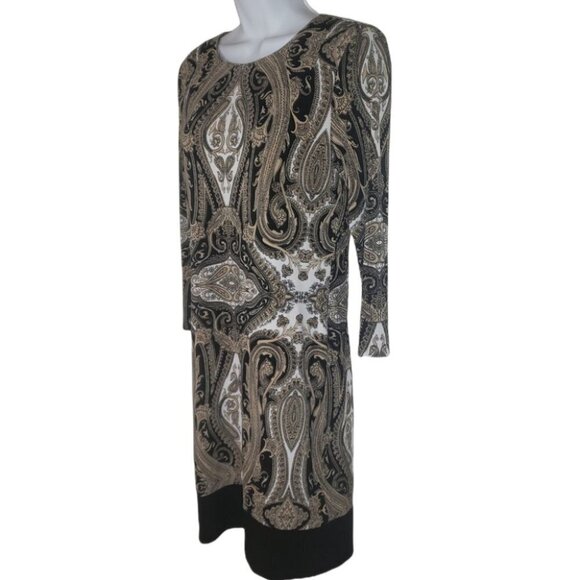 MICHAEL Kors Collection Designer Luxury Preppy Party Office Sheath Dress Women's - Picture 2 of 9